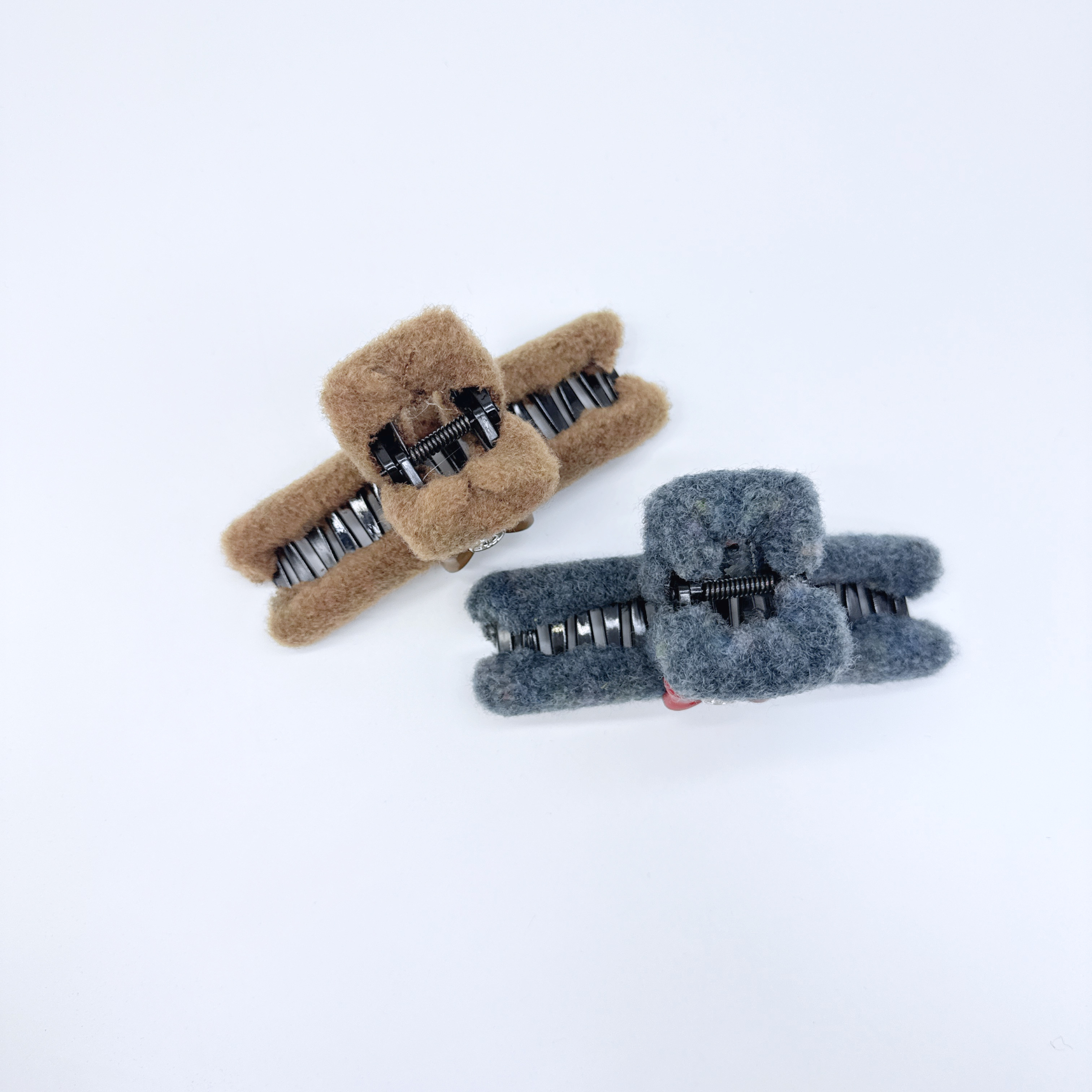 Mi33 方形毛绒蝴蝶结星球大号抓夹 Z20063Z108