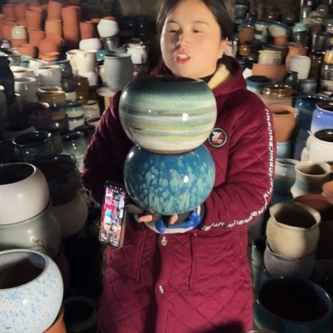 口15高18盆子盆子 