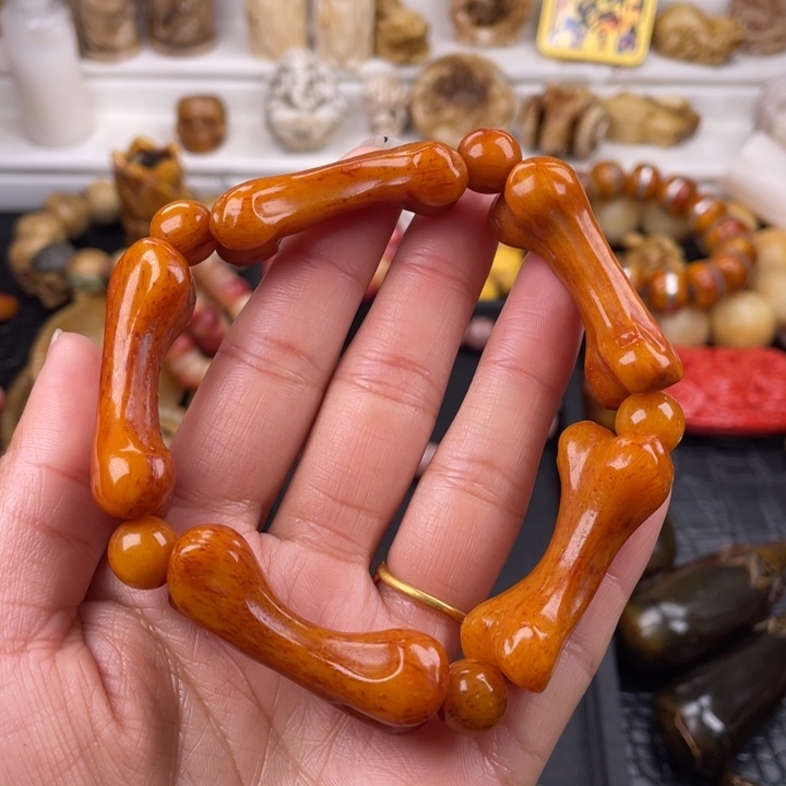 驼骨手串/手链骆驼骨雕刻