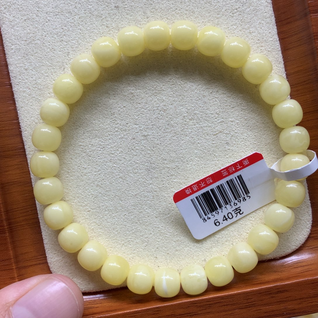 咩***咩蜜蜡未镶嵌手链蜜蜡