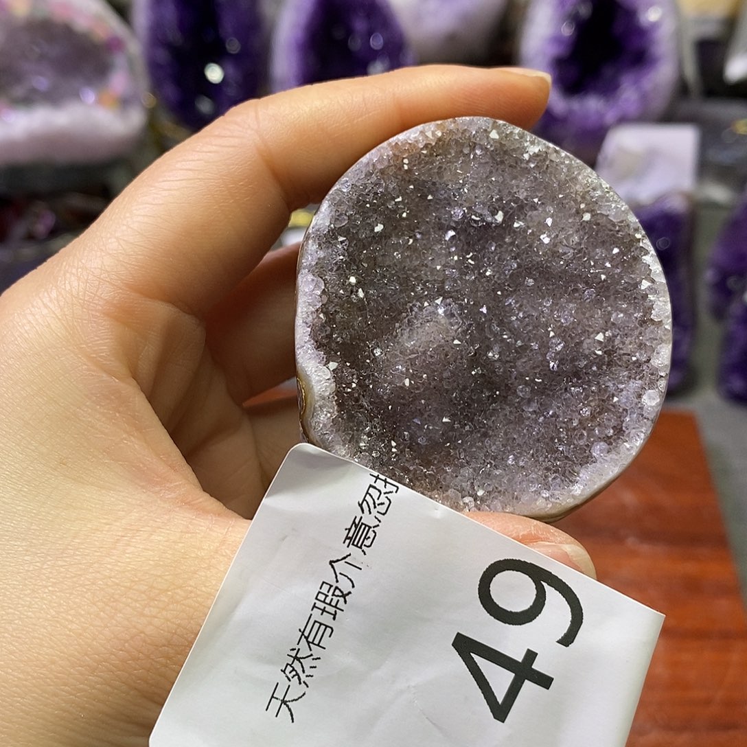 未镶嵌珠宝半成品紫晶