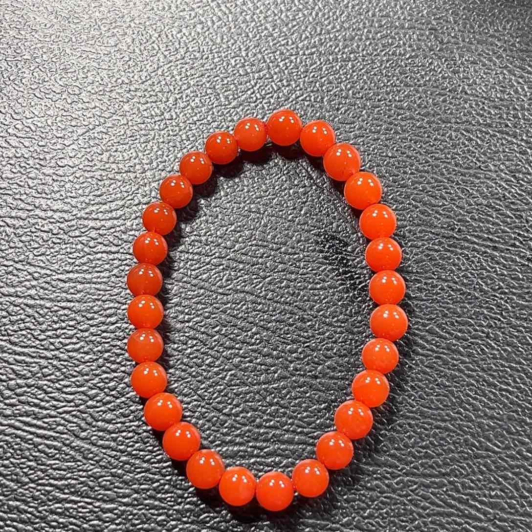 南红玛瑙单圈未镶嵌洞子料7➕14.7克