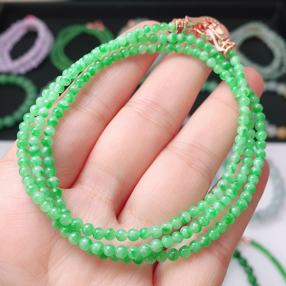 翡翠未镶嵌手链翡翠