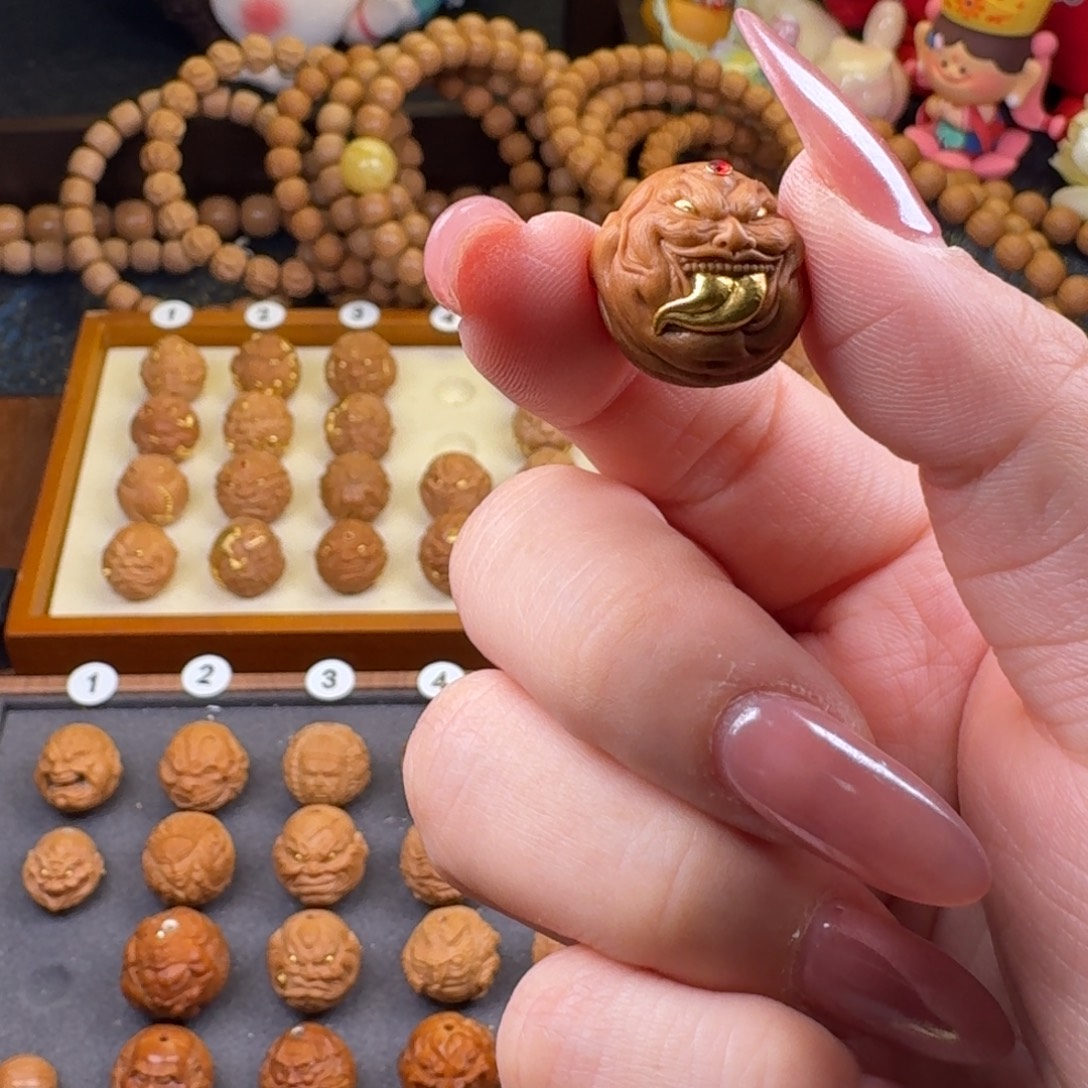 ****橄榄核手串/手链金舔0000单籽0