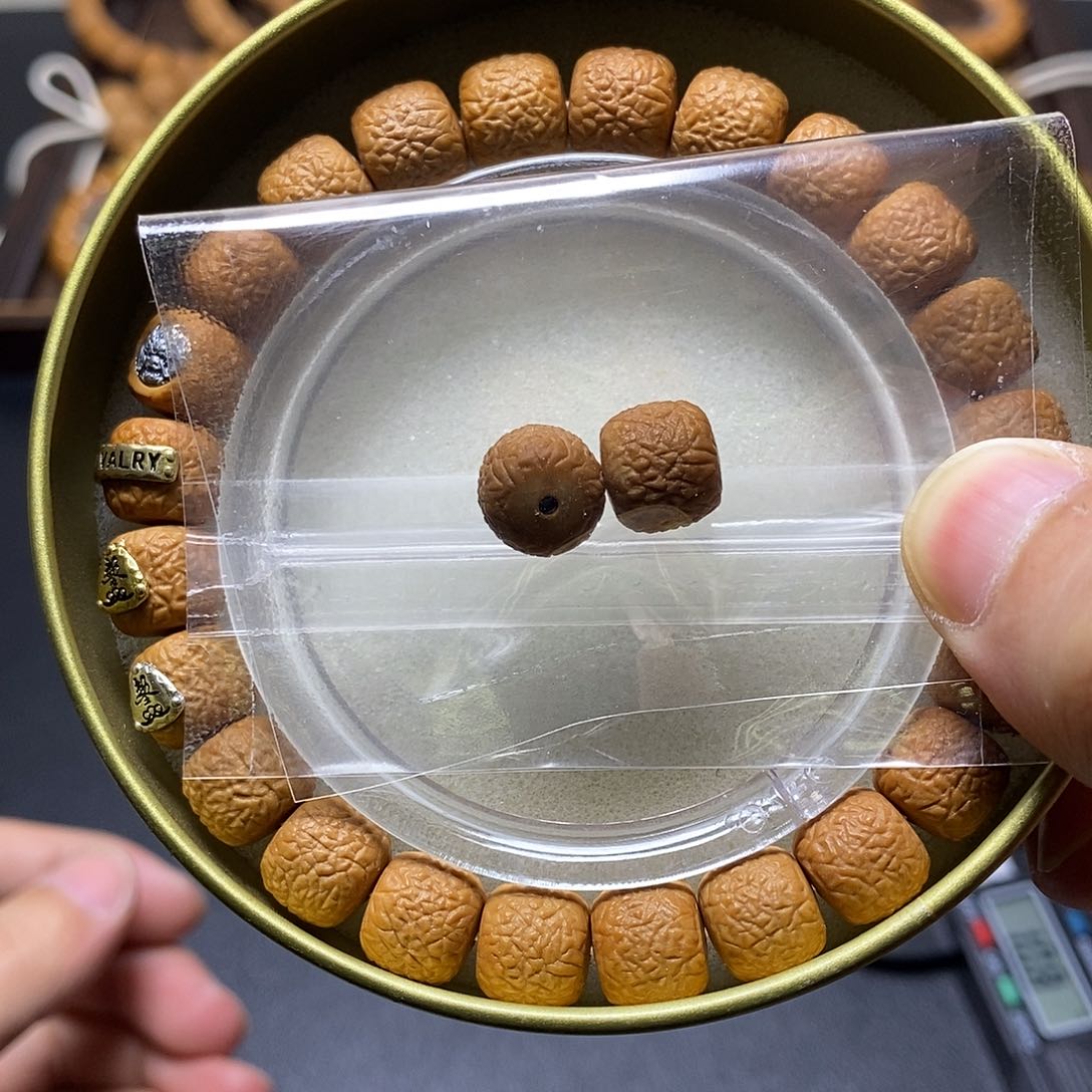 猴头核桃手串四标问道满天星尺寸10左右全品61号