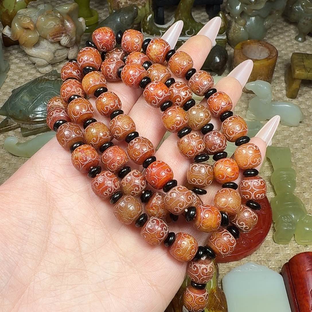 白玉菩提吊坠挂件