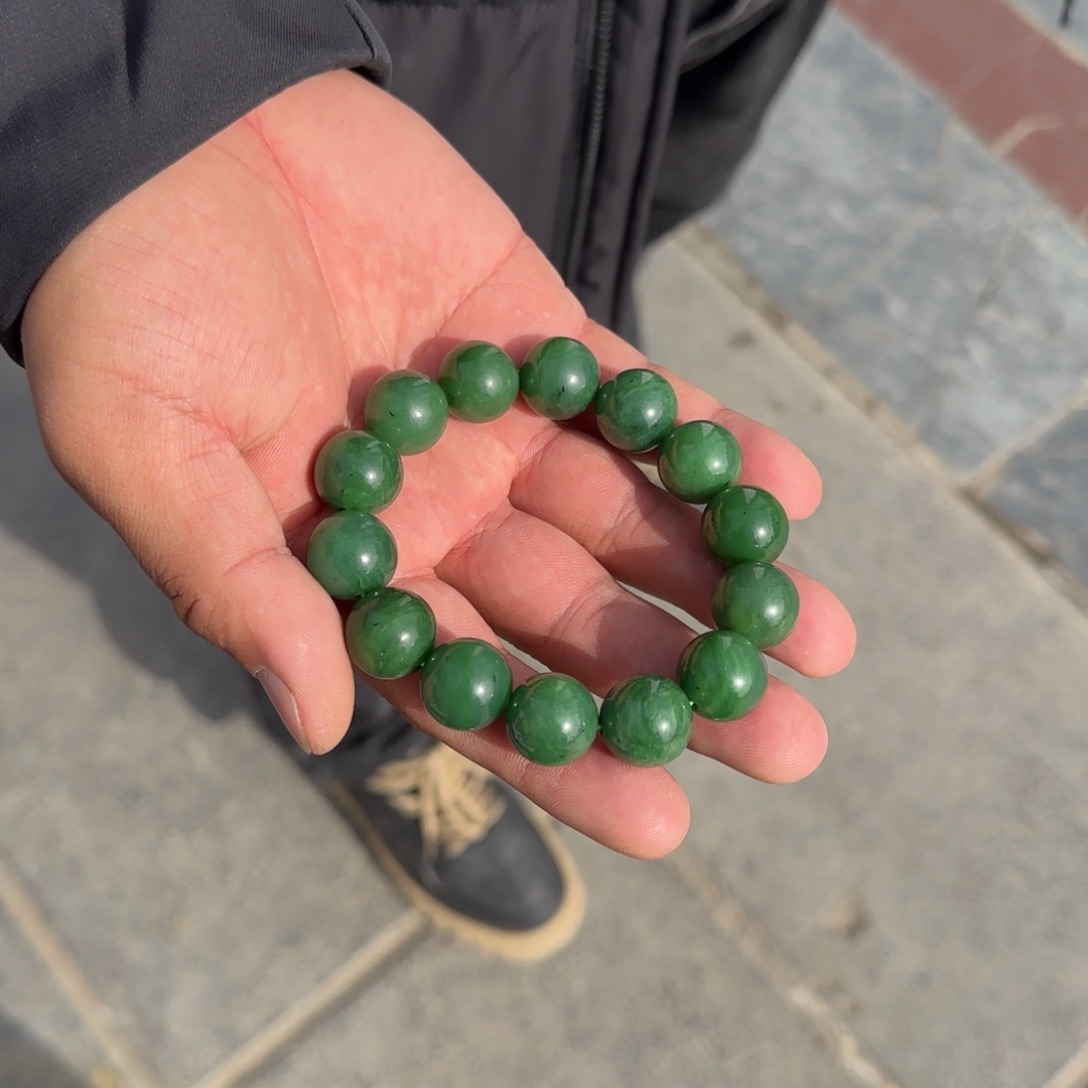 和田玉手链未镶嵌