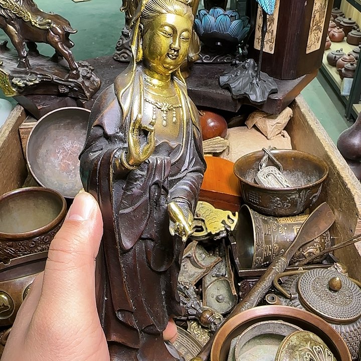 铜器办公室茶室摆件