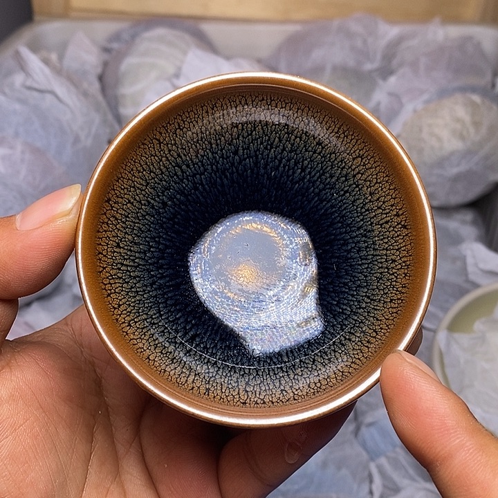 茶盏建盏喝茶主人杯茶杯