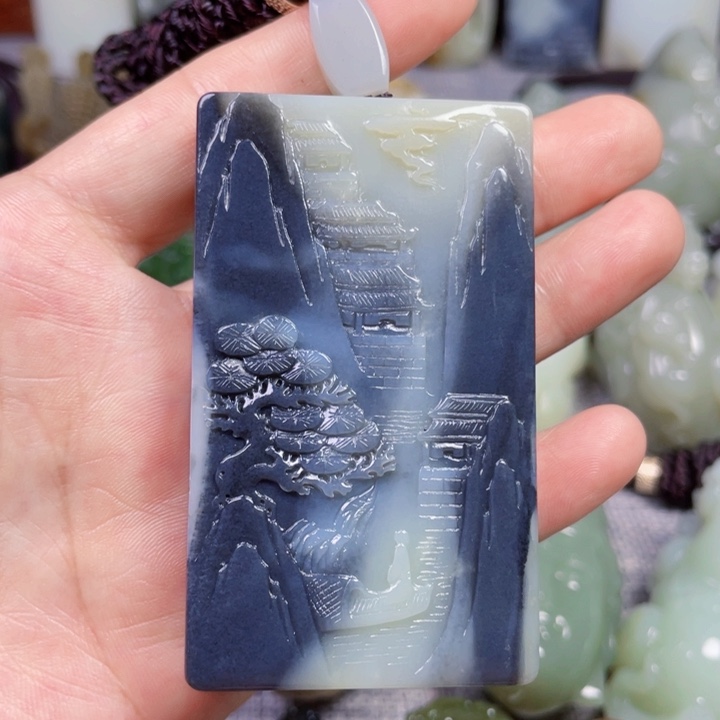 未镶嵌和田玉挂件