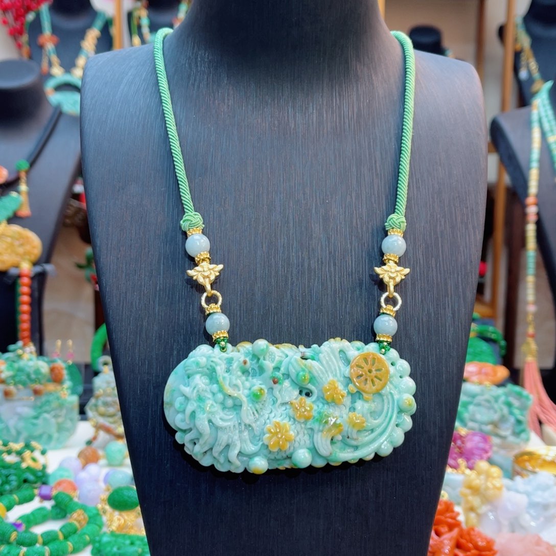 翡翠颈饰合金48小时鉴赏期