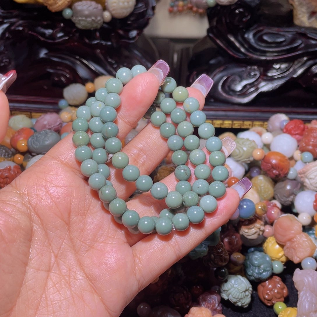 石英质玉手链未镶嵌