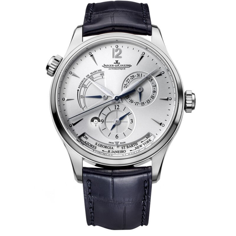 99新 Jaeger-LeCoultre/积家 地理大师Q1428421/39mm世界时男手表