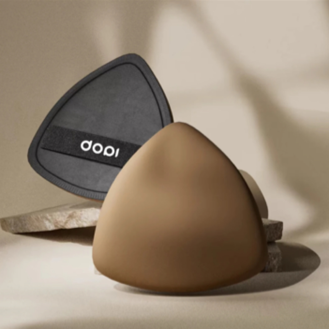 Dopi咖色水滴粉底液空气粉扑