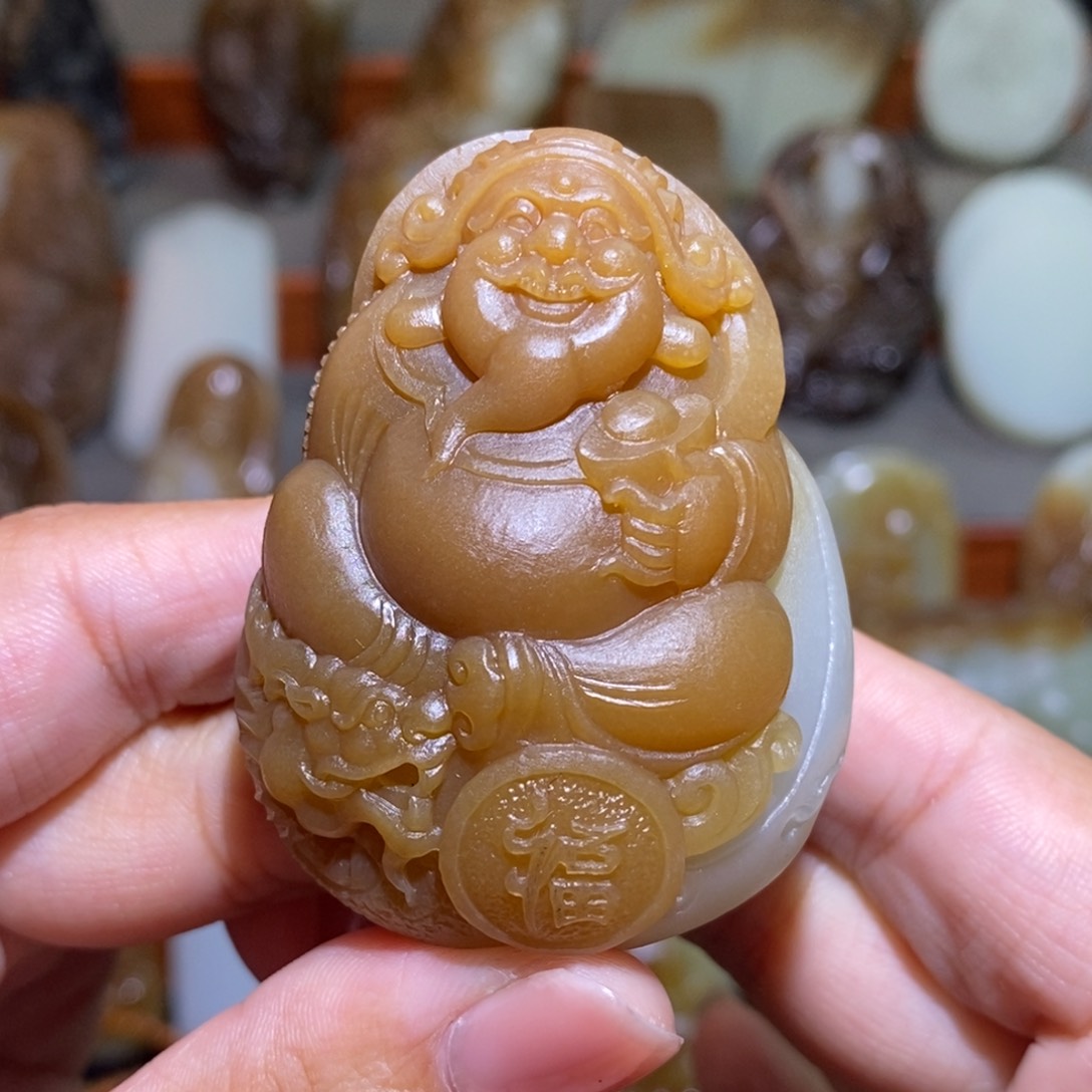 定制和田玉～*～且末糖財爷爷