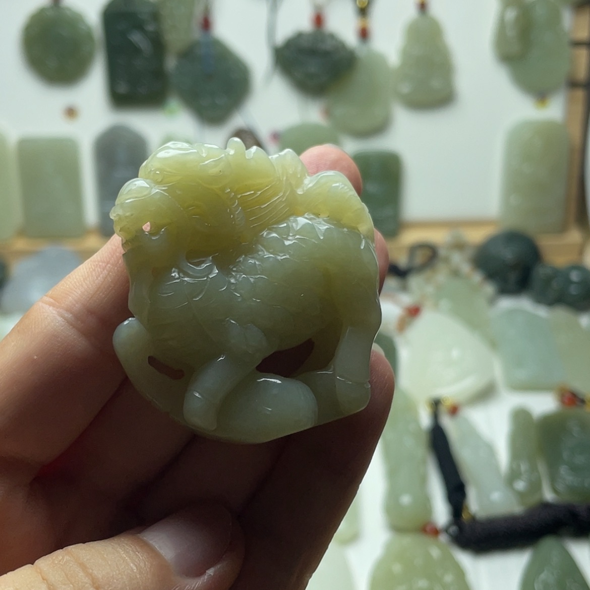 【闪购商品】和田玉未镶嵌笔搁