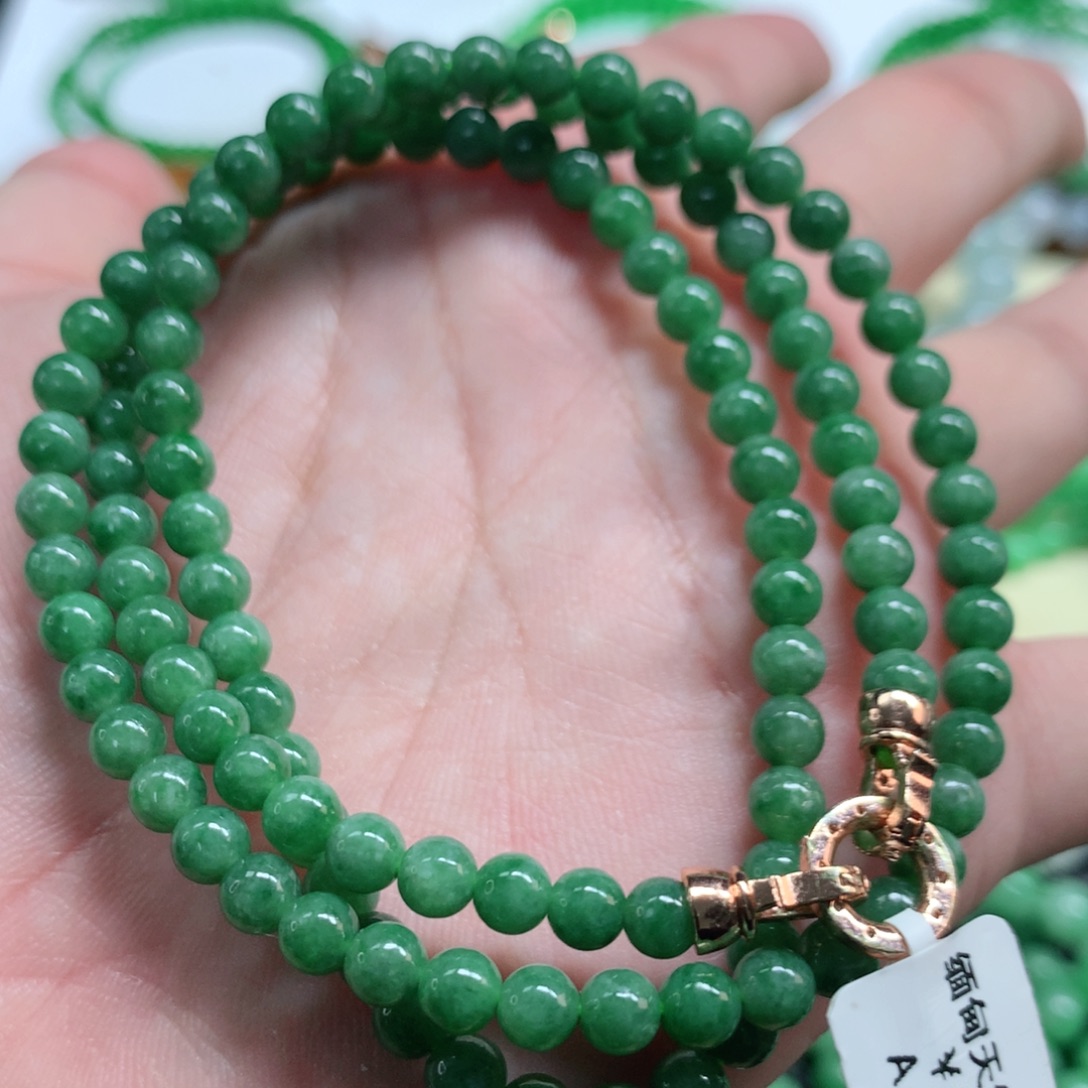 未镶嵌手链翡翠翡翠