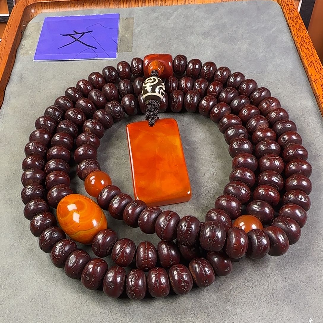 吊坠凤眼菩提脖挂