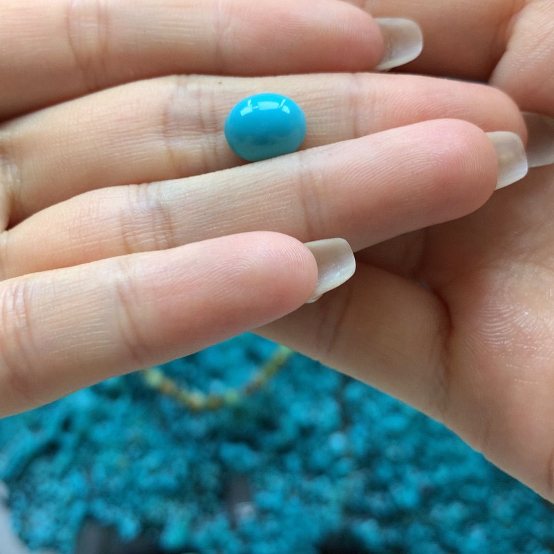 绿松石戒面未镶嵌