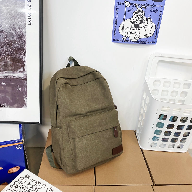 01-50双肩背包百搭经典学生书包