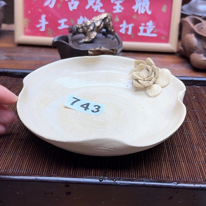 纯手工制作粗陶茶具