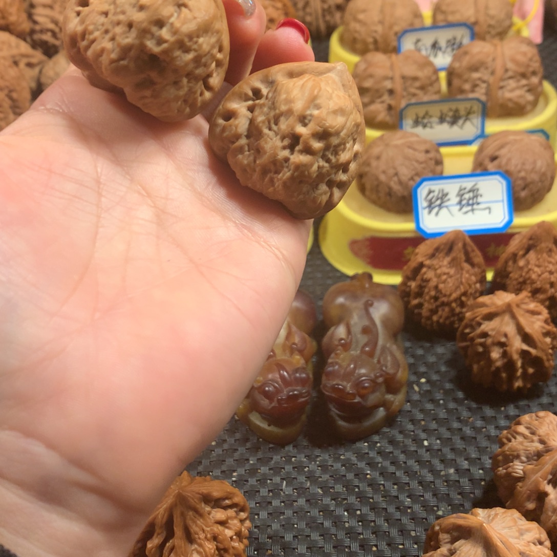 文玩核桃把件古蟾