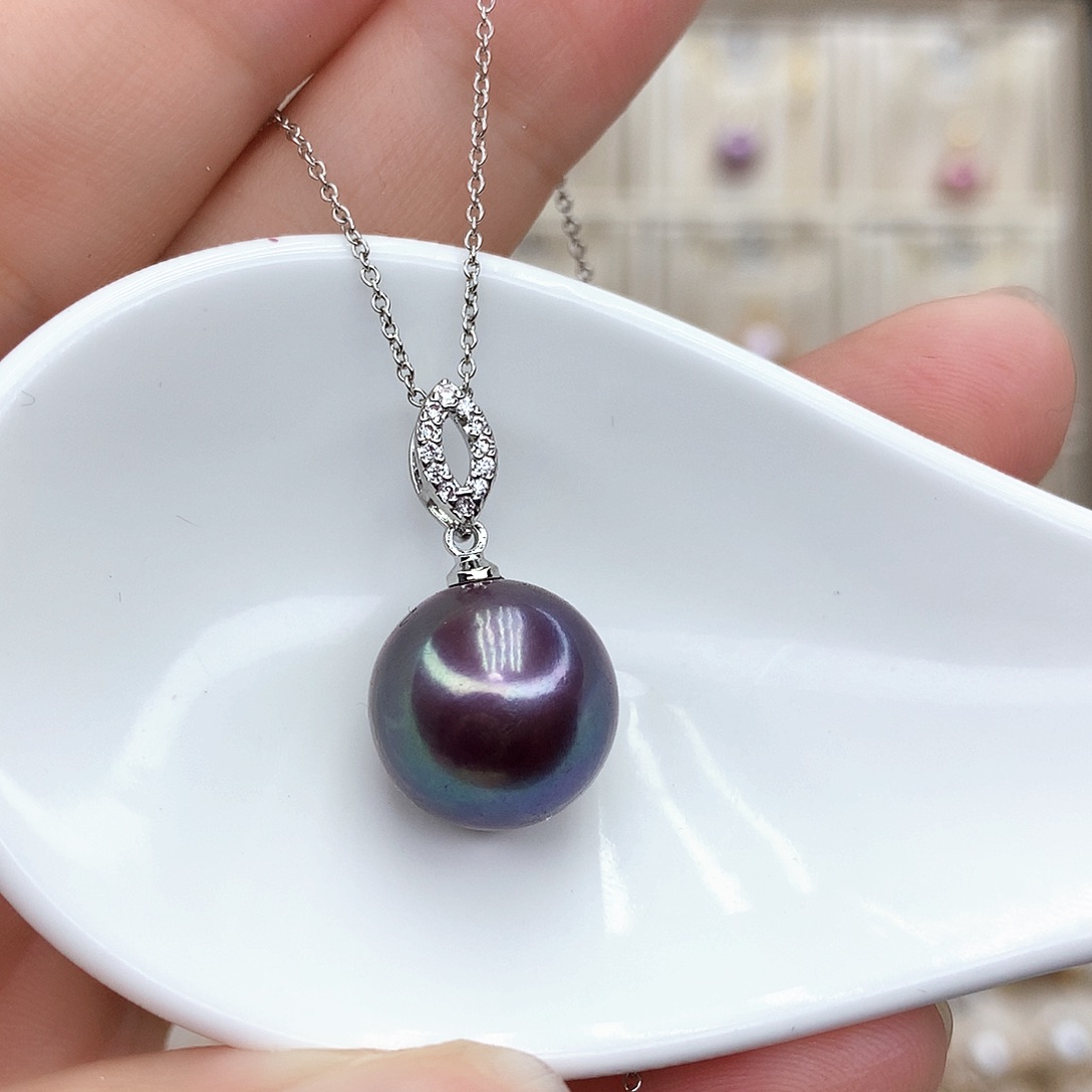 淡水珍珠颈饰合金