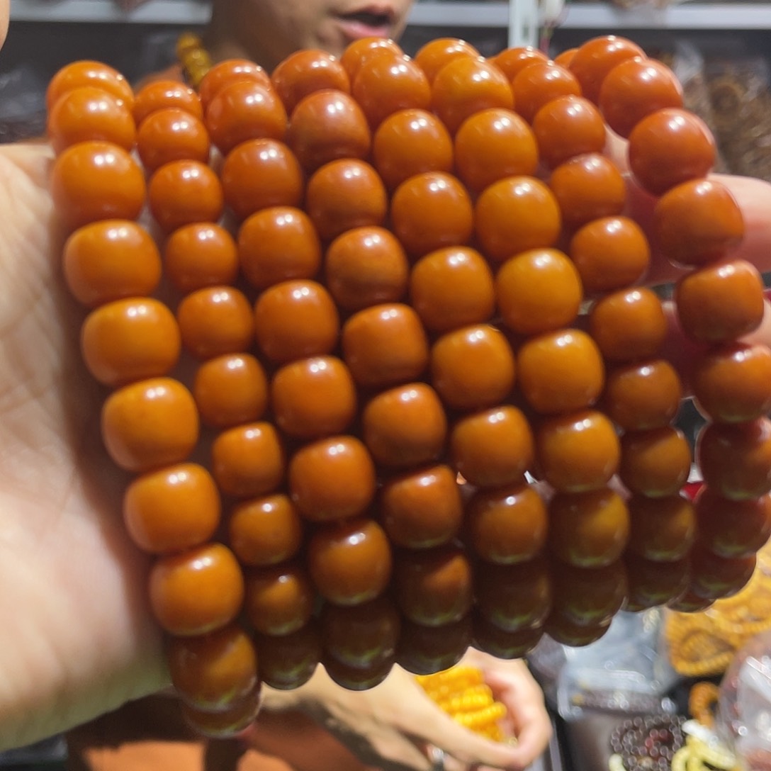 琥珀手链未镶嵌琥珀蜜蜡02