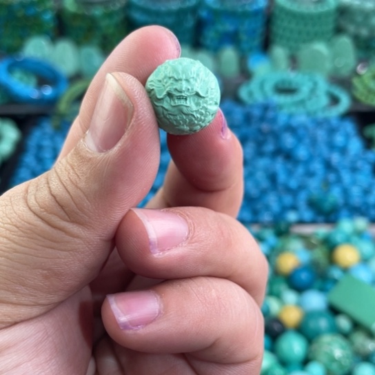 菱锰矿珠宝半成品未镶嵌