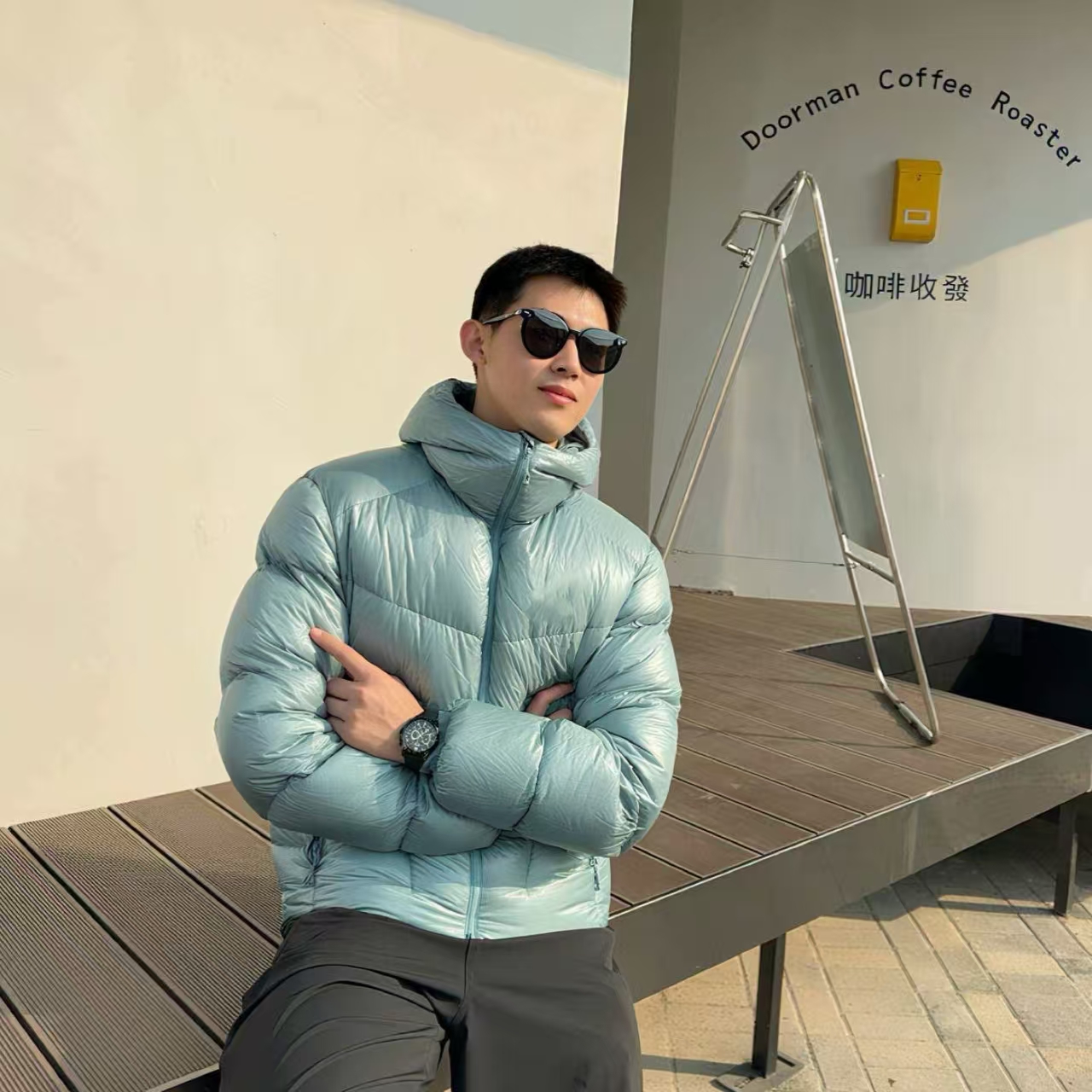 小太阳5000gt高版本羽绒服爆款新款男女防寒轻量户外连帽外套