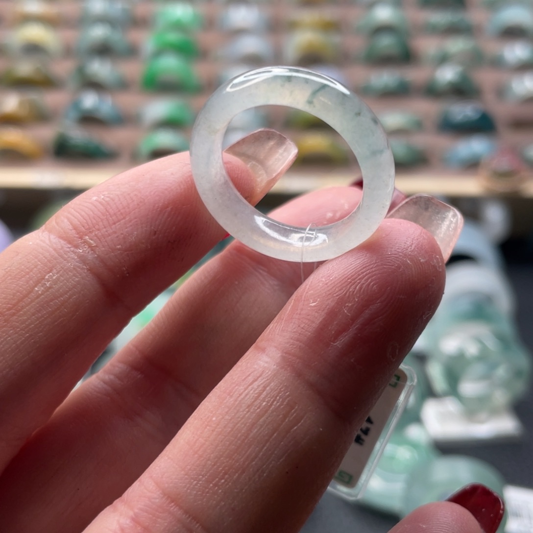 翡翠戒指未镶嵌戒指18