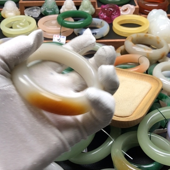 P****查罗石合金手镯（开口镯）