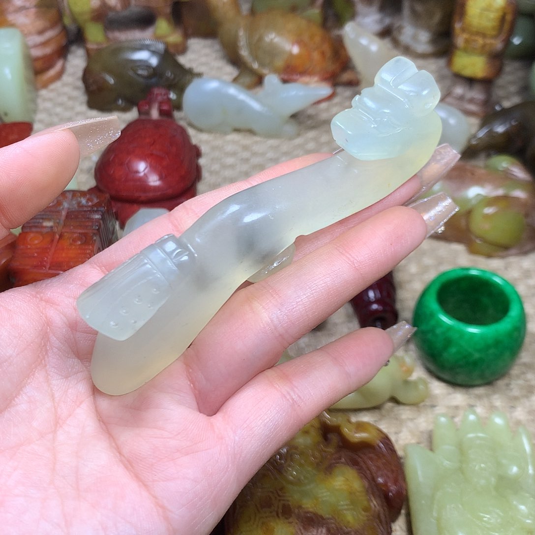 白玉菩提吊坠挂件