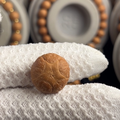 凤眼菩提手串开****福精品五星单颗19mm