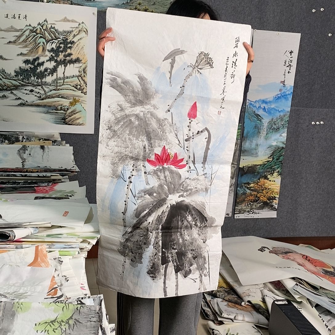 国画手写手绘国画作品142