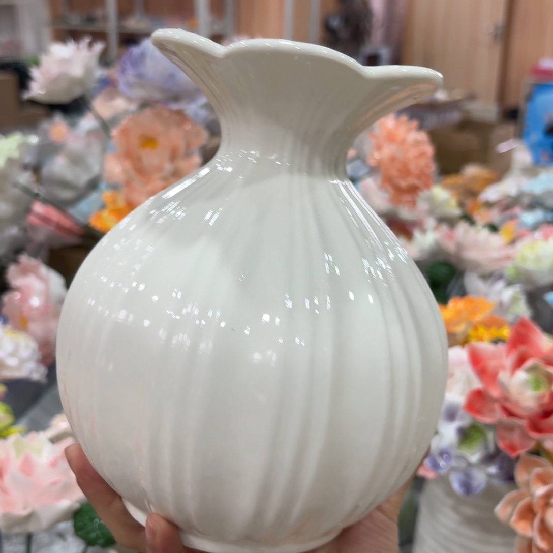 陶瓷花拍满20元发货，退款拉黑