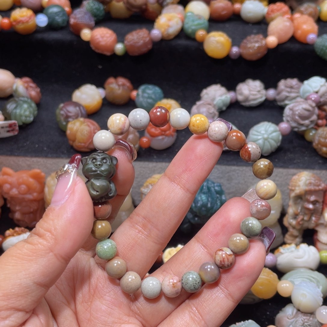 石英质玉手链未镶嵌