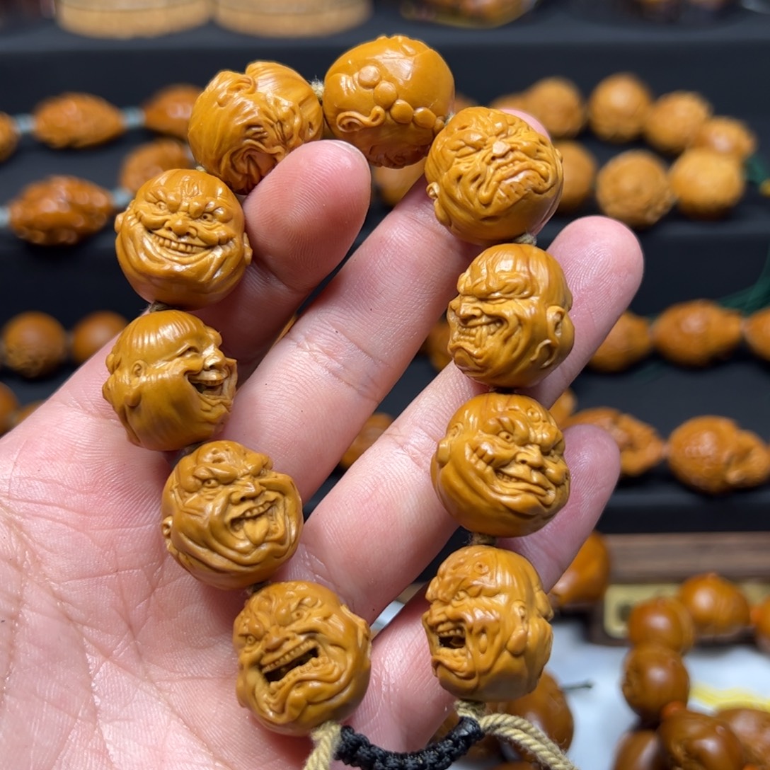 见***.手串/手链橄榄核2.0双面