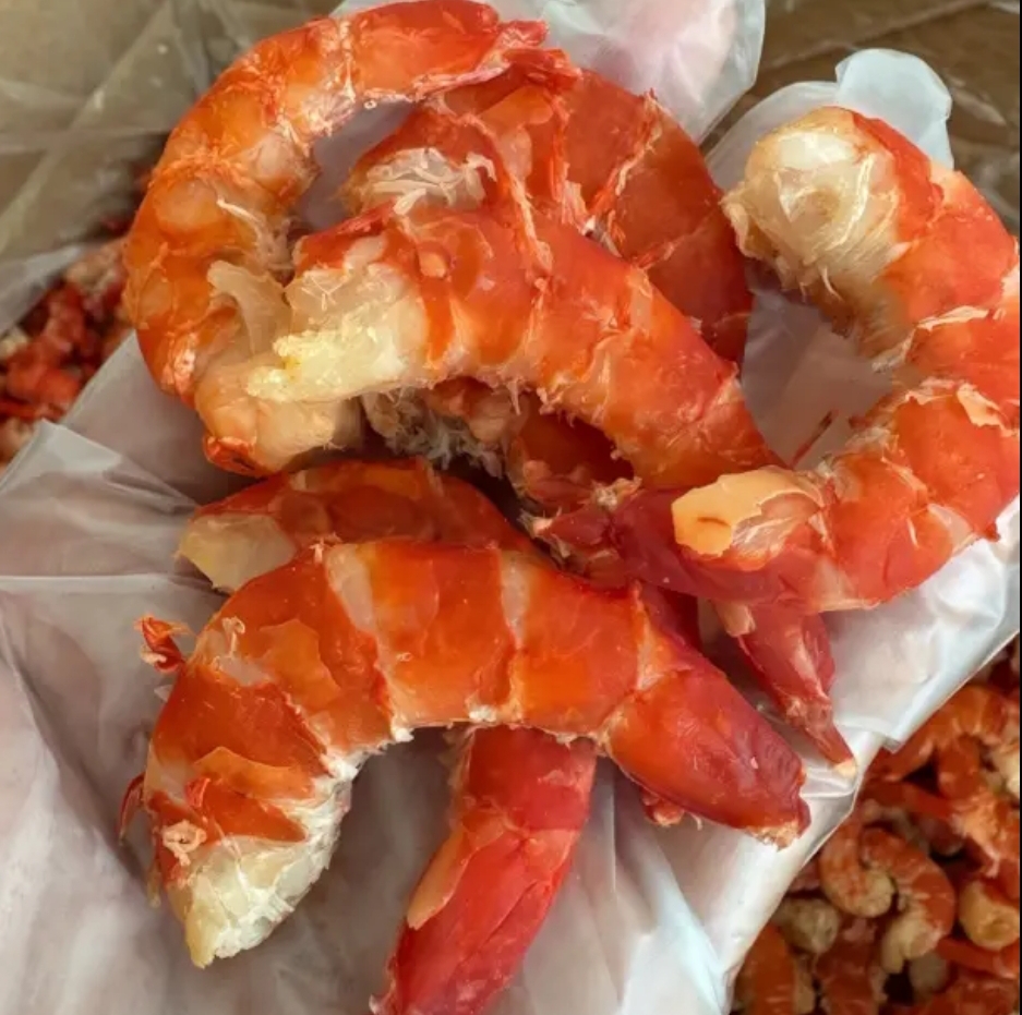 纯野海捕九节虾即食新鲜干虾仁干海鲜干货海捕海米 无盐淡口9成干