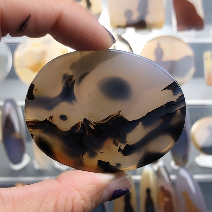 玛瑙/玉髓未镶嵌颈饰93