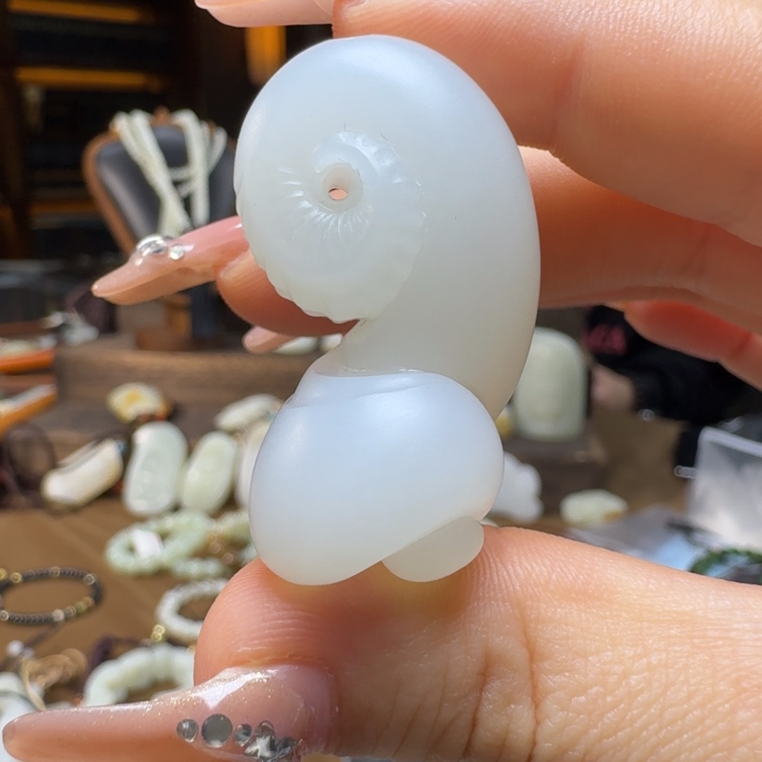 和田玉挂件未镶嵌