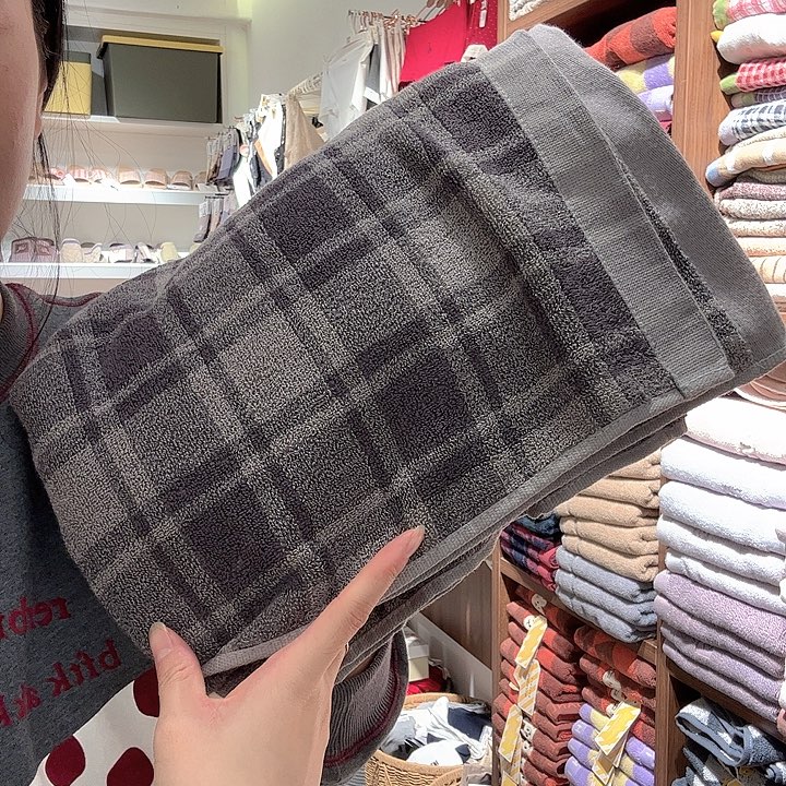 棉貂毛棉花浴巾条