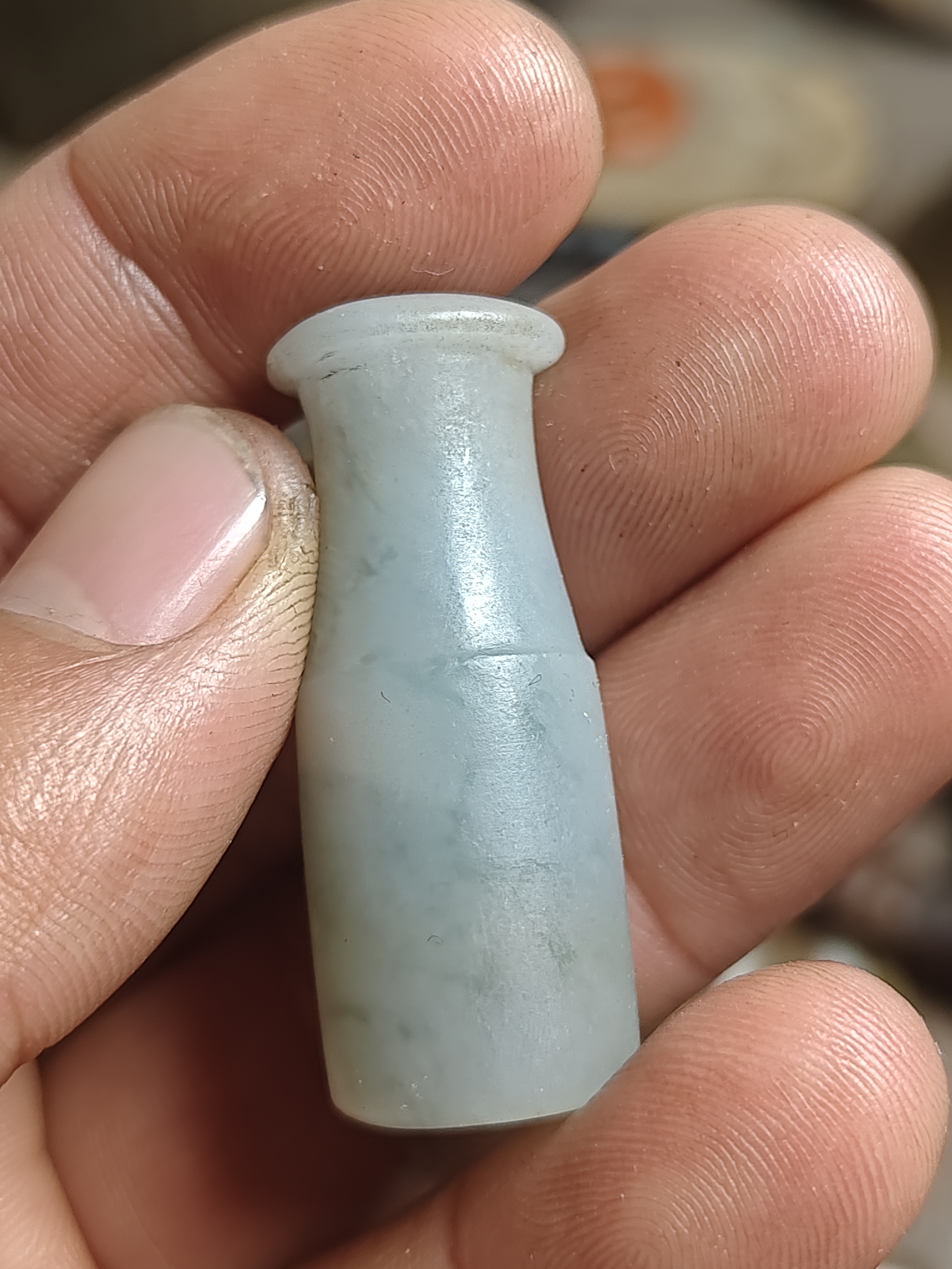 玉石收藏老古烟杆旱烟老人烟具手工雕单个价