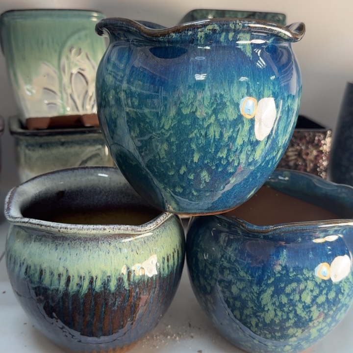 紫砂花盆口15好15，111111