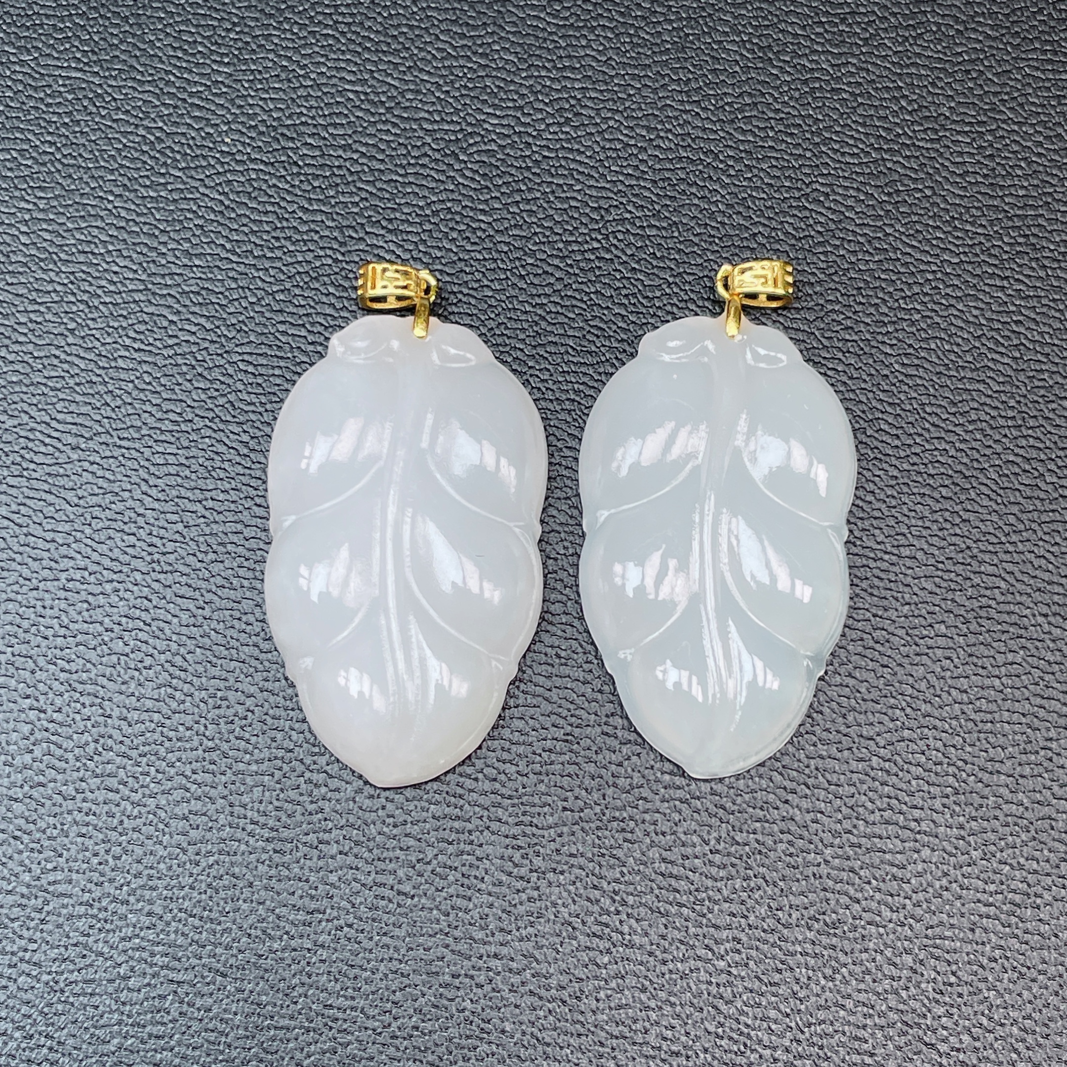 【云】和田玉叶子吊坠多样性发其一@k