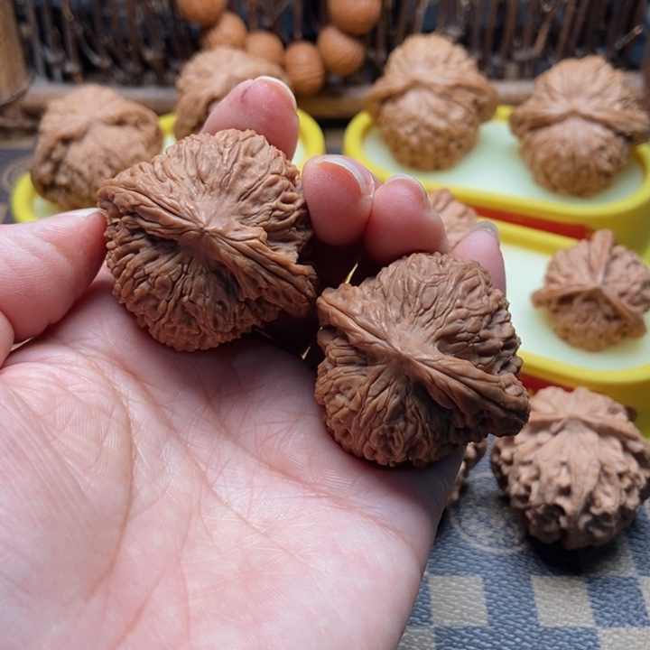 文玩核桃把件41南疆石