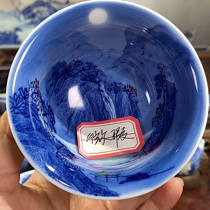杯用**五景德镇手工手绘陶瓷，高亮兴老师作品