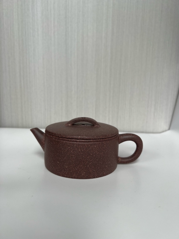 宜兴原矿紫砂，紫泥砂汉瓦壶120cc，精工半手，喜欢直接下单