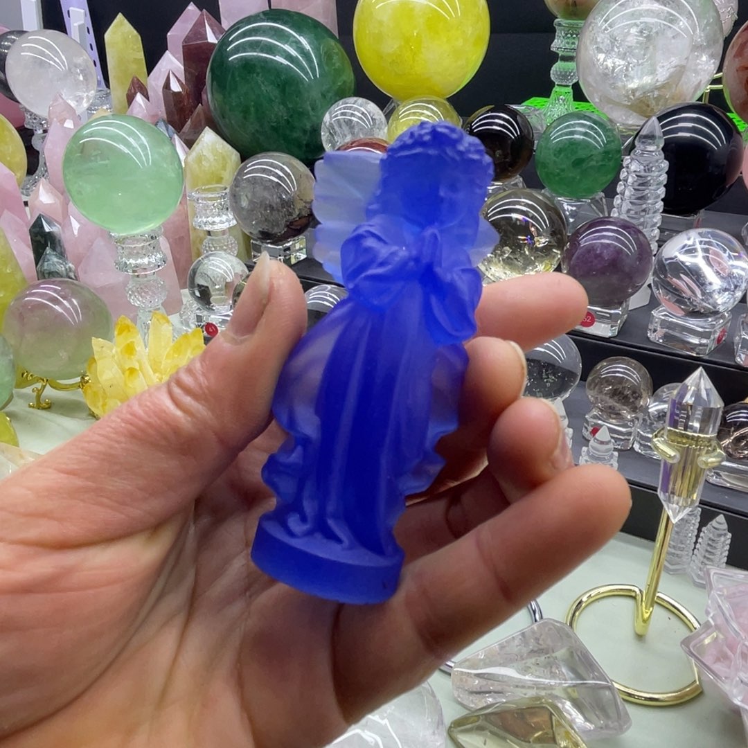 荧石天使桌面摆件