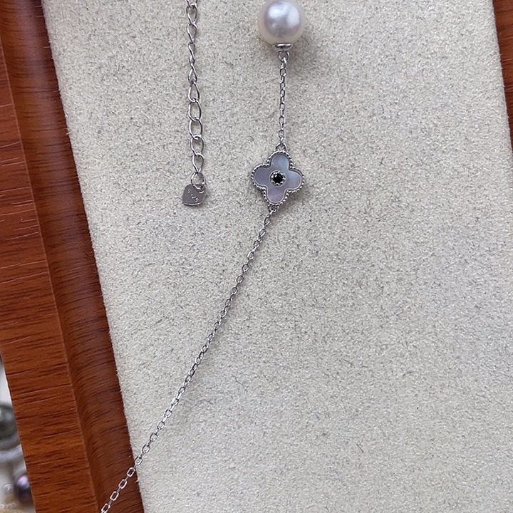 海水珍珠银S925镶嵌手绳